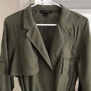 Banana Republic, size 8, army green dress